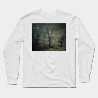 Surreal Petrified Forest Fantasy Art Long Sleeve T-Shirt